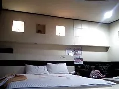 Pareja videoputas coreana teniendo sexo en la tarde - cam oculta