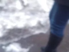 Quiero ver chicas desnudas chica de kyrgyz en botas
