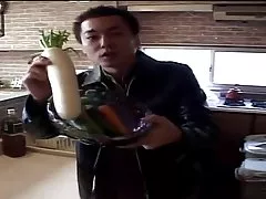 Amigos chica le encanta verduras así que dejé de bye-por packmans