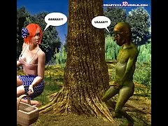 3D videos pornod comic San Patricio día