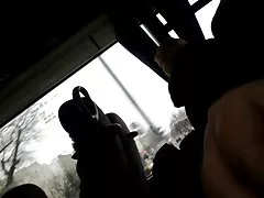 Mujeres putas intermitente de polla en bus - 2014.11.28
