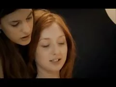 Precioso putas trío lésbico