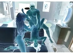 Mujeres viejas haciendo el amor 3some agradable