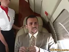 Video porno video azafatas de cfnm femdom follan a pasajeros groseros