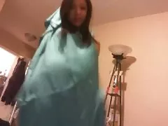 Tease caliente asiática
