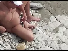 A videos pornod un hombre de playa pública compartir a su esposa con un desconocido voyeur