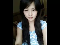 Linda teen China bailando en webcam