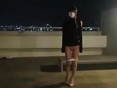 Ama porno xxx porno xxx de Japón 002 al aire libre
