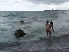 Mas videos xxx trío en la playa