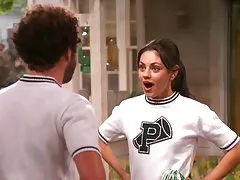 Mila videos mas calientes kunis que 70s show compilación de cheerleader
