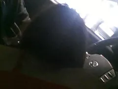 Grabar secretamente chica dando cabeza en coche