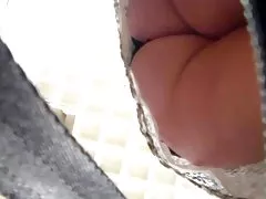 Buen culo de compañeros de trabajo en tanga