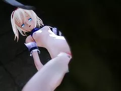 Mujeres xxx sexo de mmd - monstruo lagarto ataca a alice (touhou)