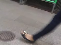 Piernas caliente tayiko en bailarinas